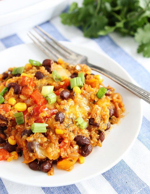 Black Bean and Quinoa Enchilada Bake – Passion for cooking